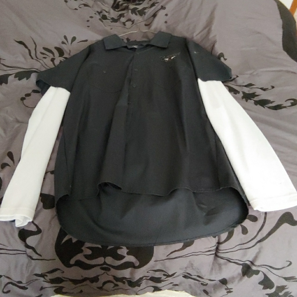 Mechanics button up shirt